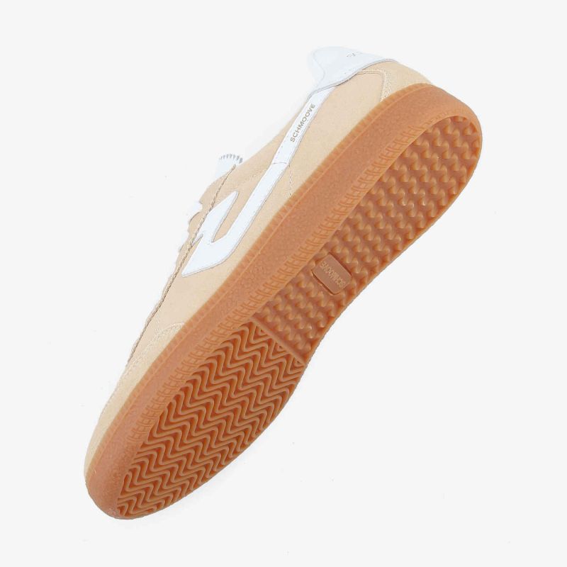 SHEFFIELD JOGGER M - SUEDE/NAPPA - BEIGE/BLANC